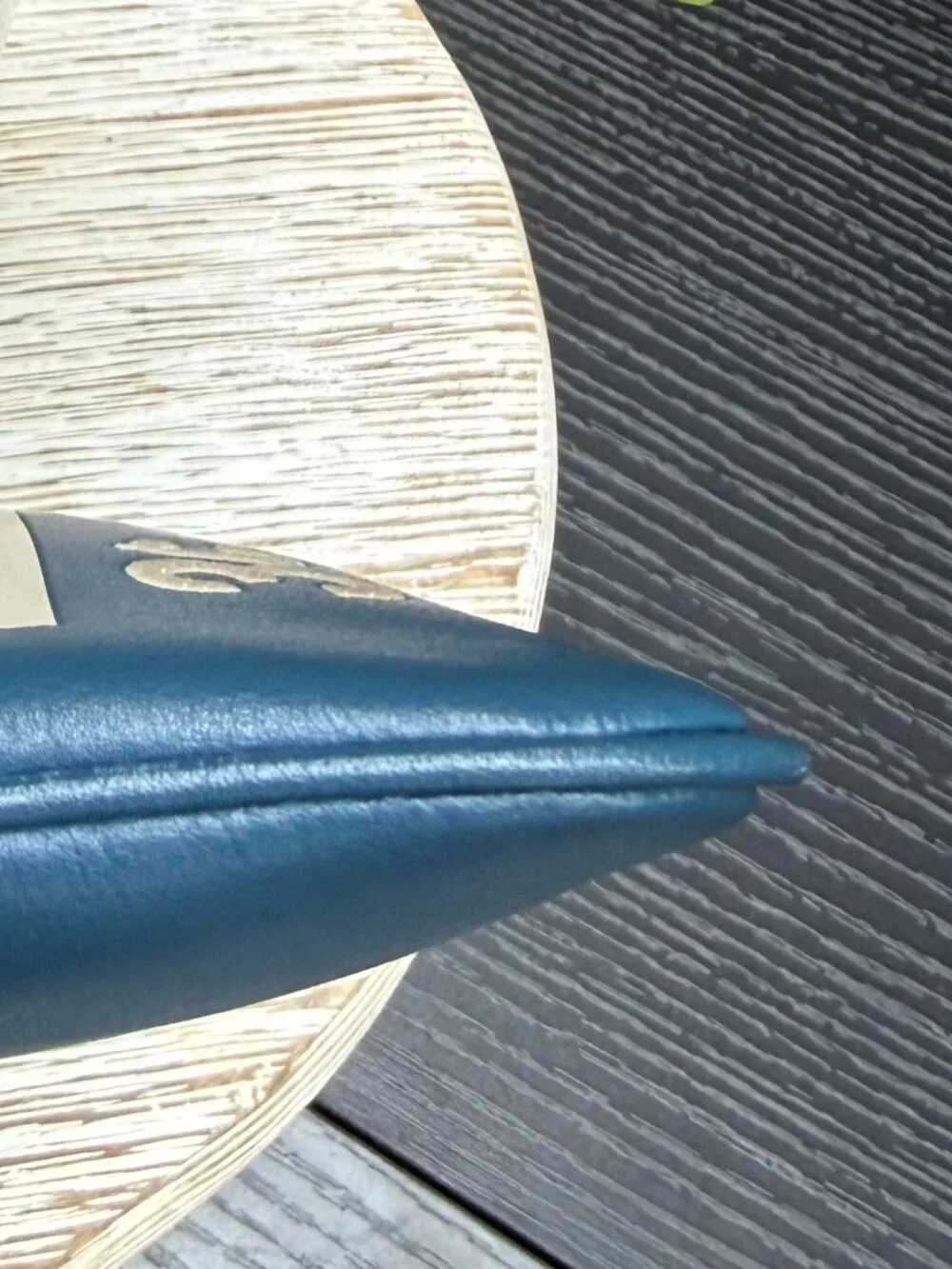 COACH BAZOOKA GUM LMT EDITION Large Wristlet Wallet Collector Blue Leather Retro - Picture 8 of 14